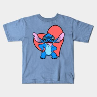 Valentine Dog Kids T-Shirt